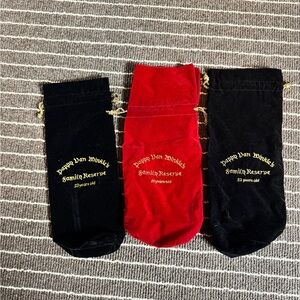 Pappy Van Winkle's Family Reserve Velvet Bags